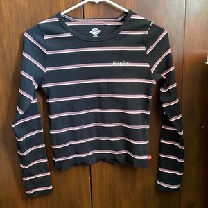 striped long sleeve Dickies shirt